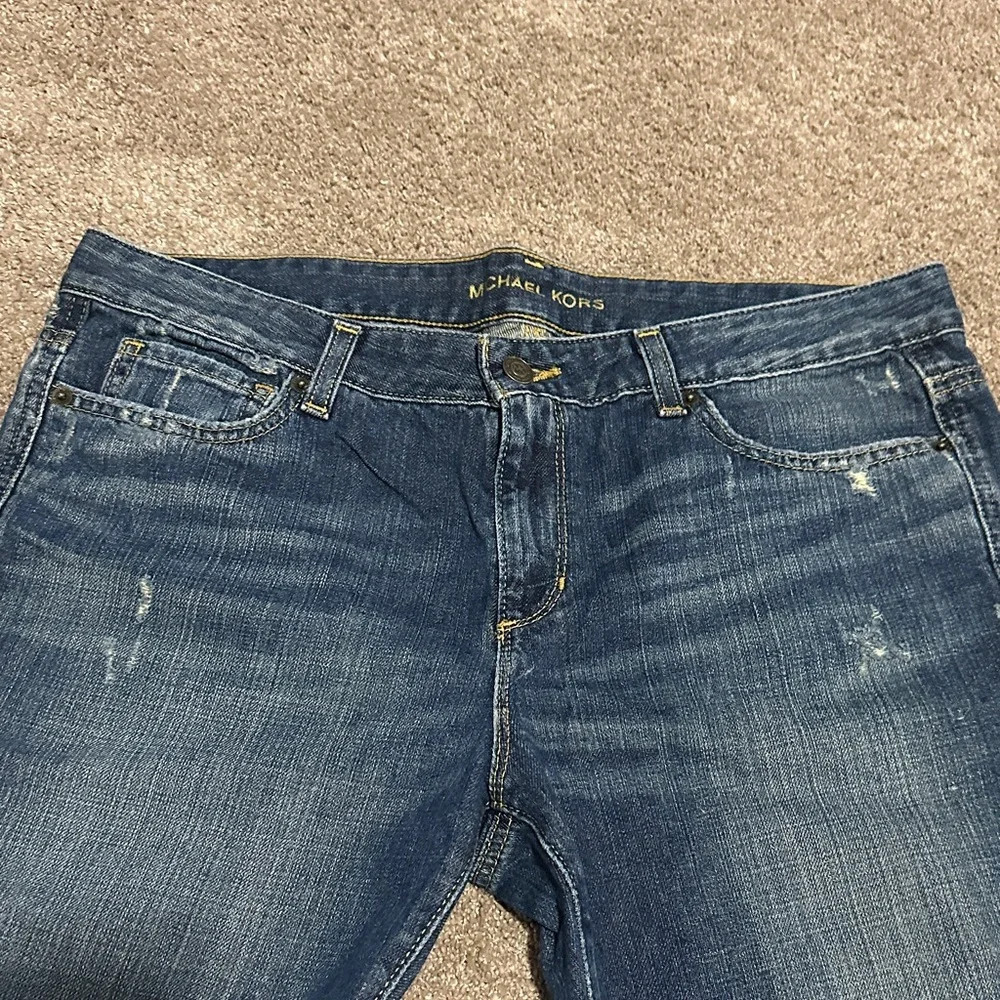 MK Boyfriend Distressed Jeans